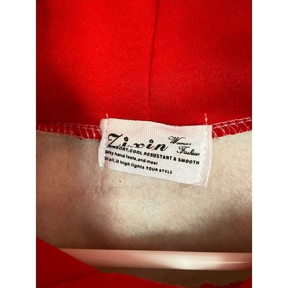 Hello Kitty Gray And Red Hoodie Womens size Small - Picture 4 of 8